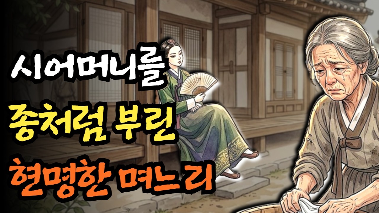 시어미니를 학대한 며느리, 그 뒤에 숨겨진 비밀 l야담|만담|전설|옛날이야기|사연