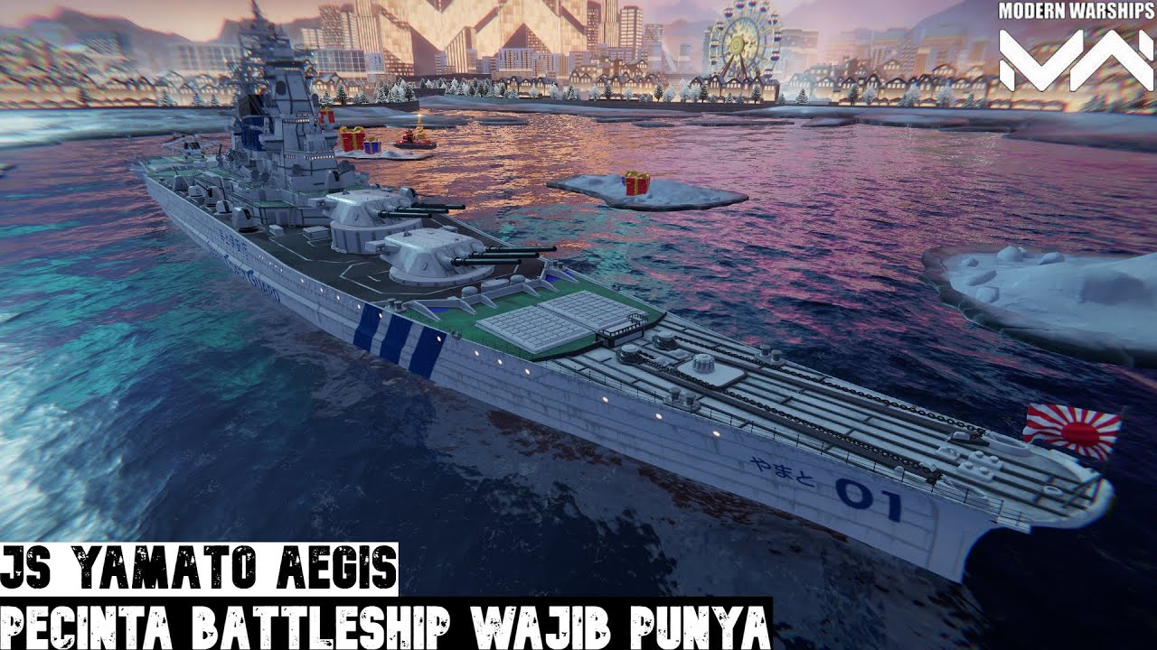 JS Yamato Aegis | SILENT BUFF Meriam Utamanya Sakit Banget | Modern Warships