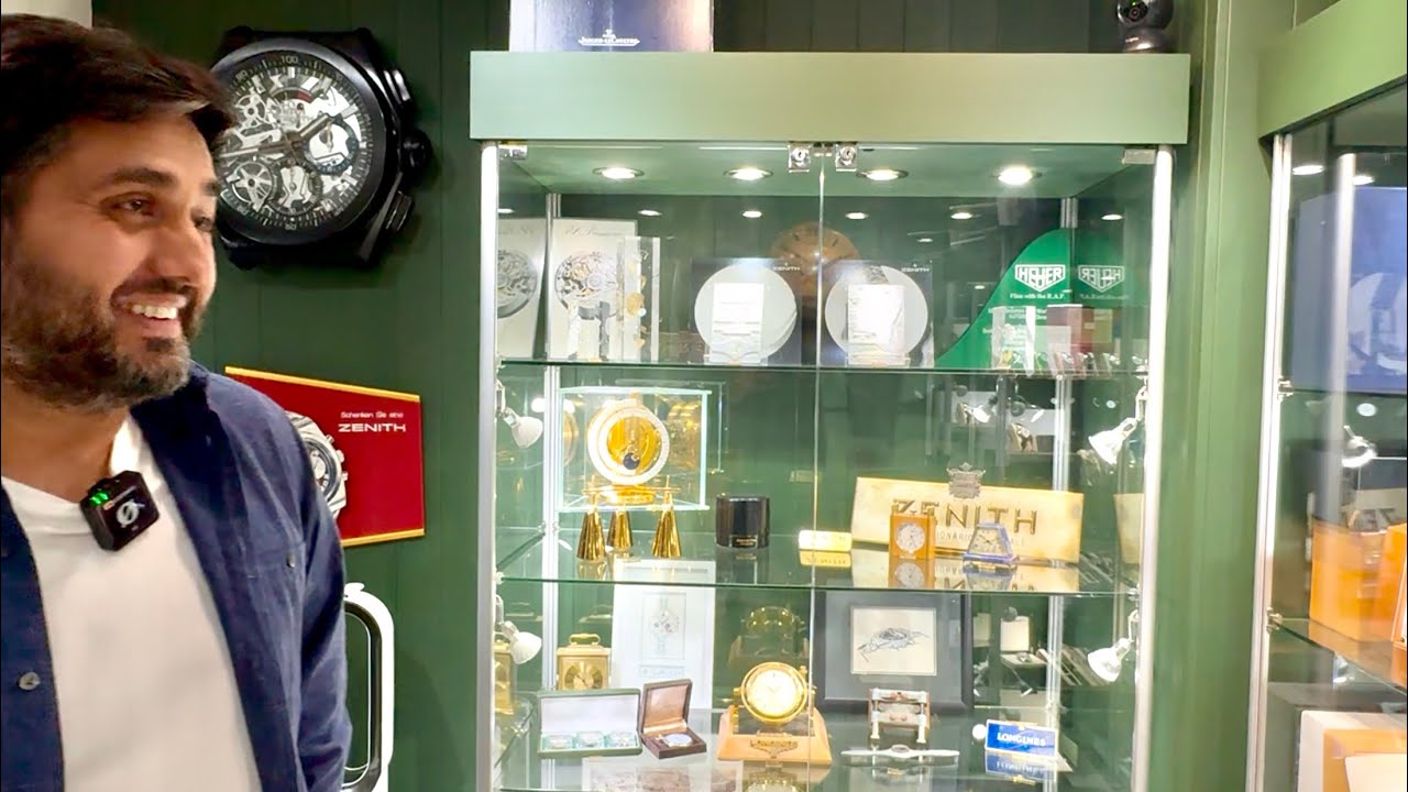 Музей винтажных часов Zenith в Лондоне с раритетными часами ROLEX OMEGA AP по разумным ценам