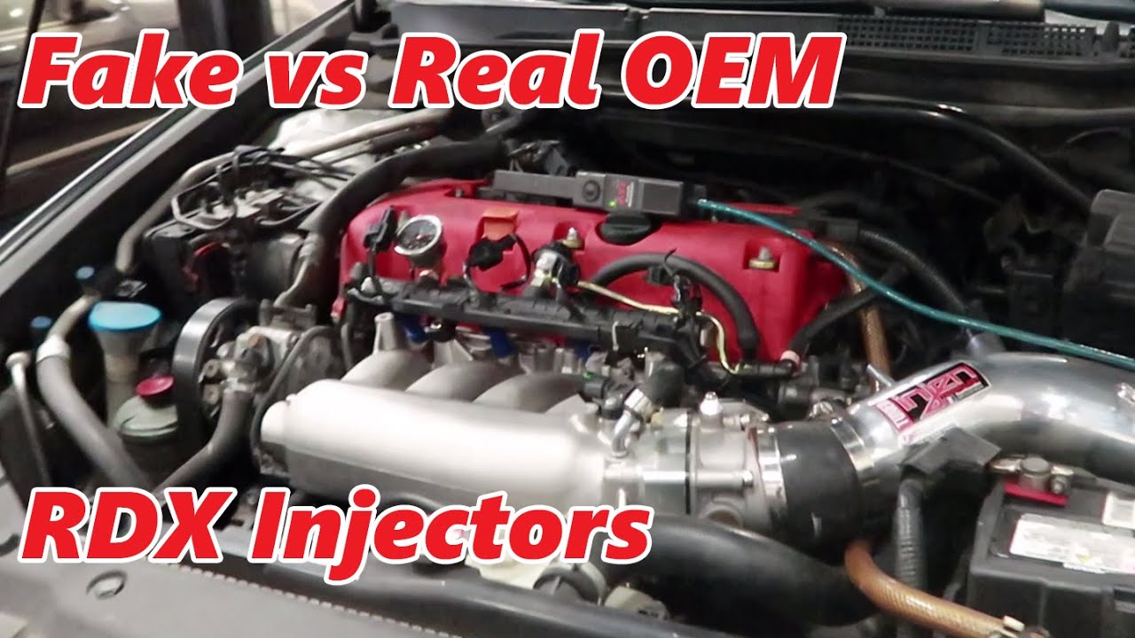 Fake vs Real RDX Injectors - TSX KTuner Dyno Tune Comparison