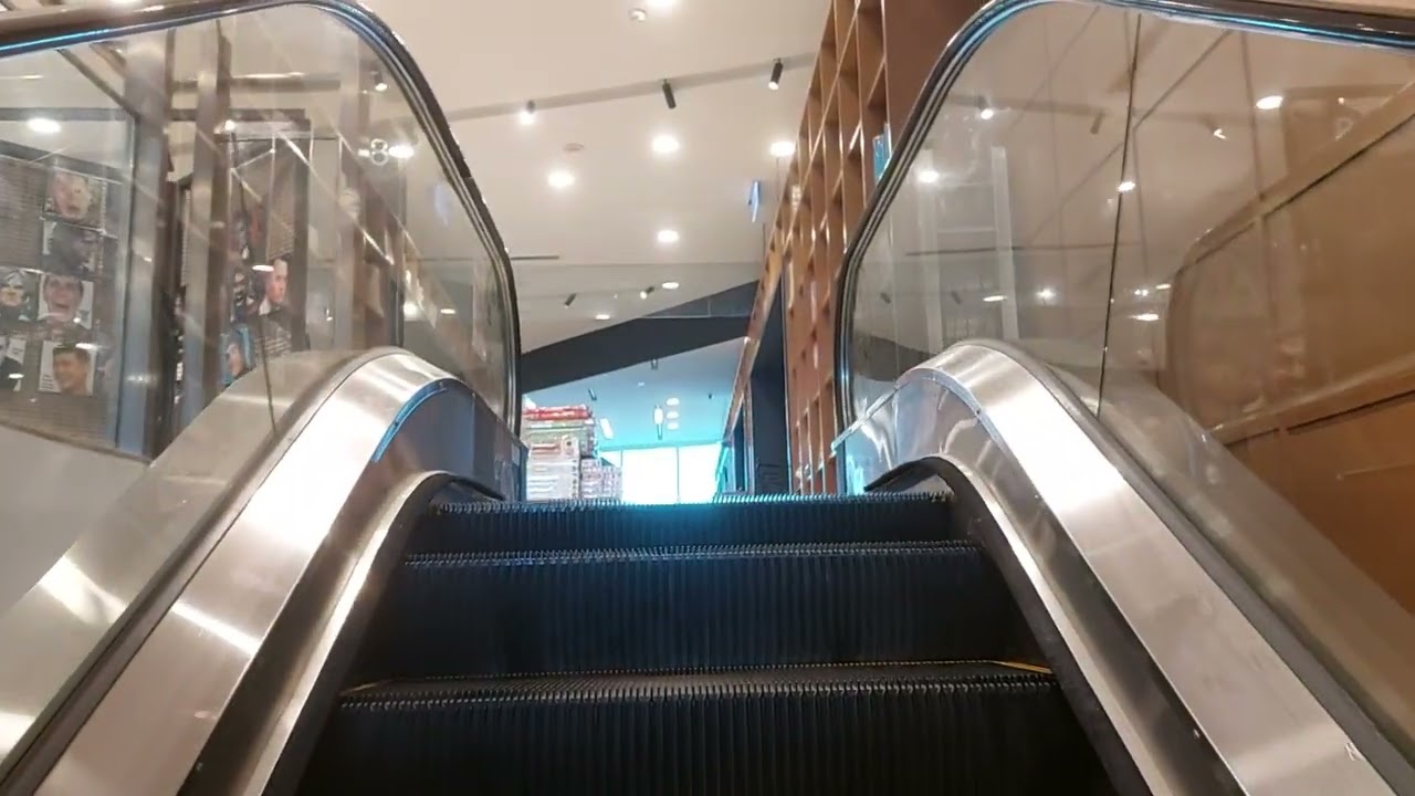 (BookXcess) A Fujitec Up Escalator at Gurney Paragon Mall, Georgetown, Penang, Malaysia