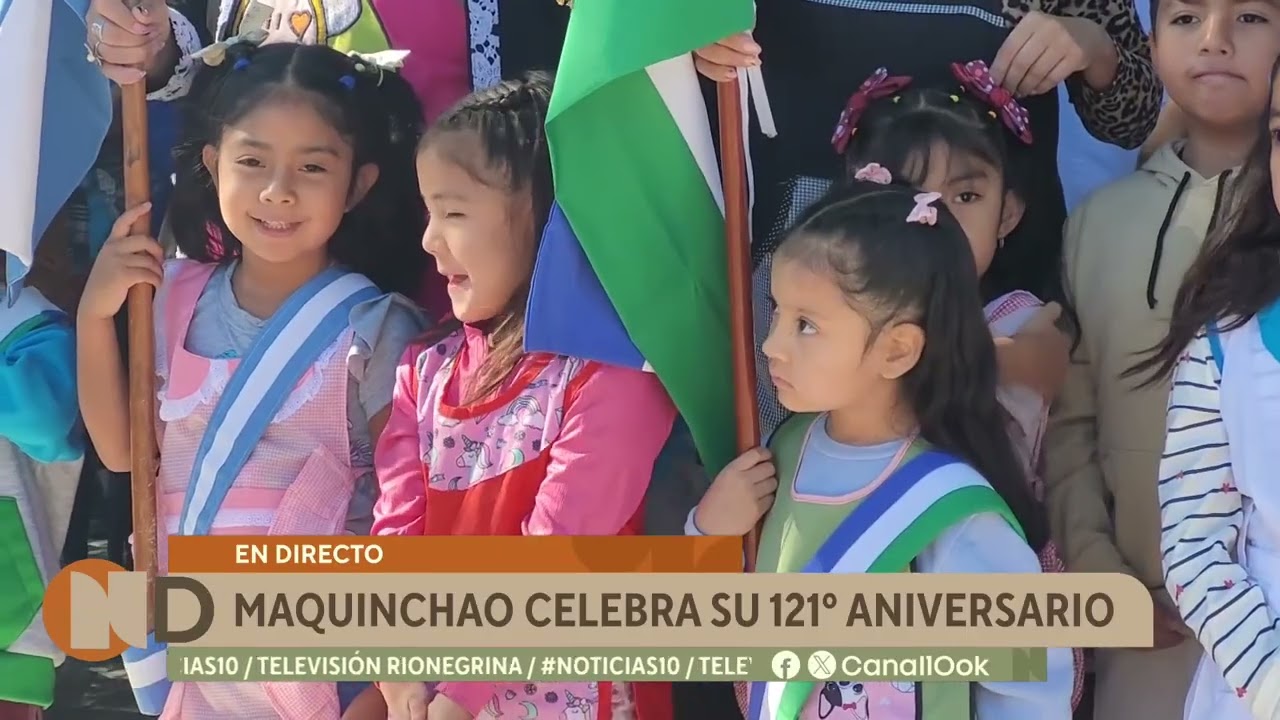 ¡Feliz cumpleaños Maquinchao! Hoy la localidad festeja su 121º Aniversario