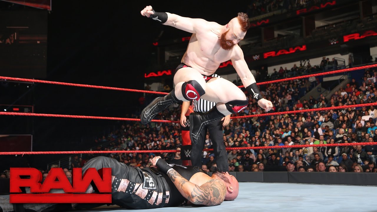 Sheamus vs. Luke Gallows: Raw, Jan. 9, 2017