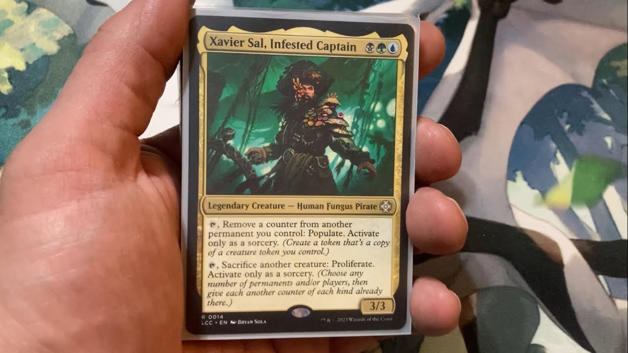 My MTG - Cursed Pirate - Commander deck 