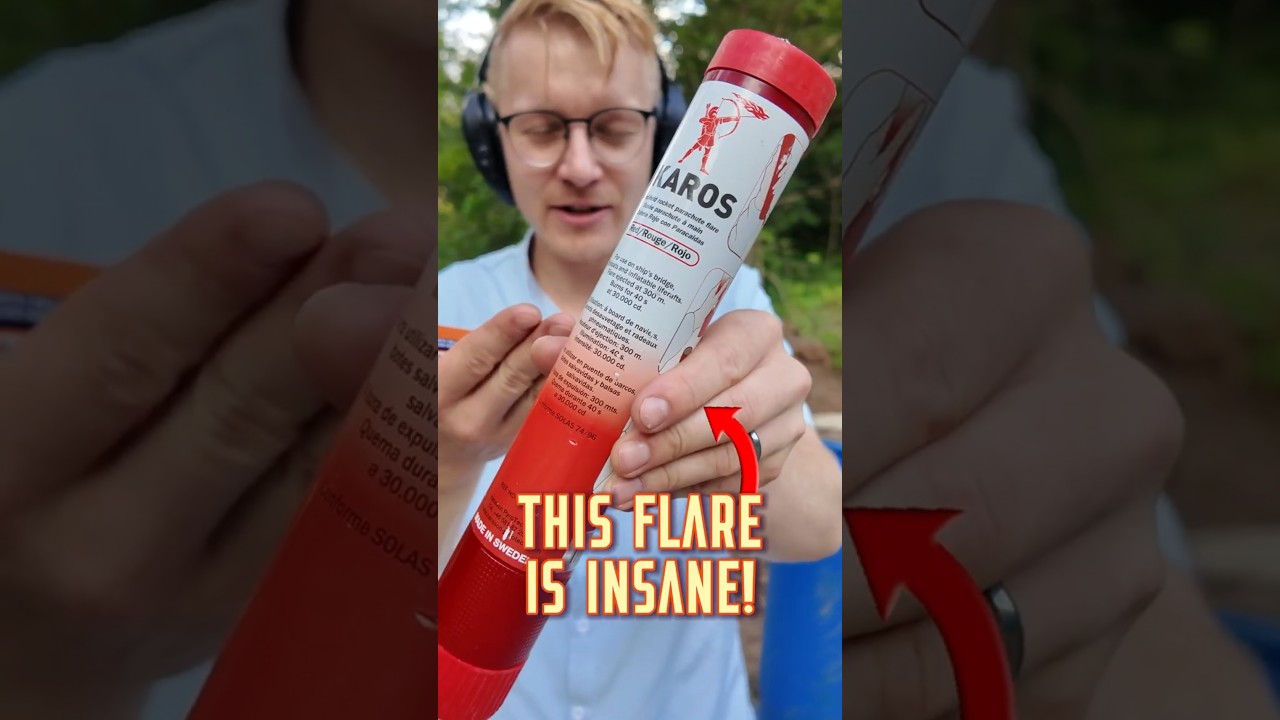 Insane Parachute Flare!!!