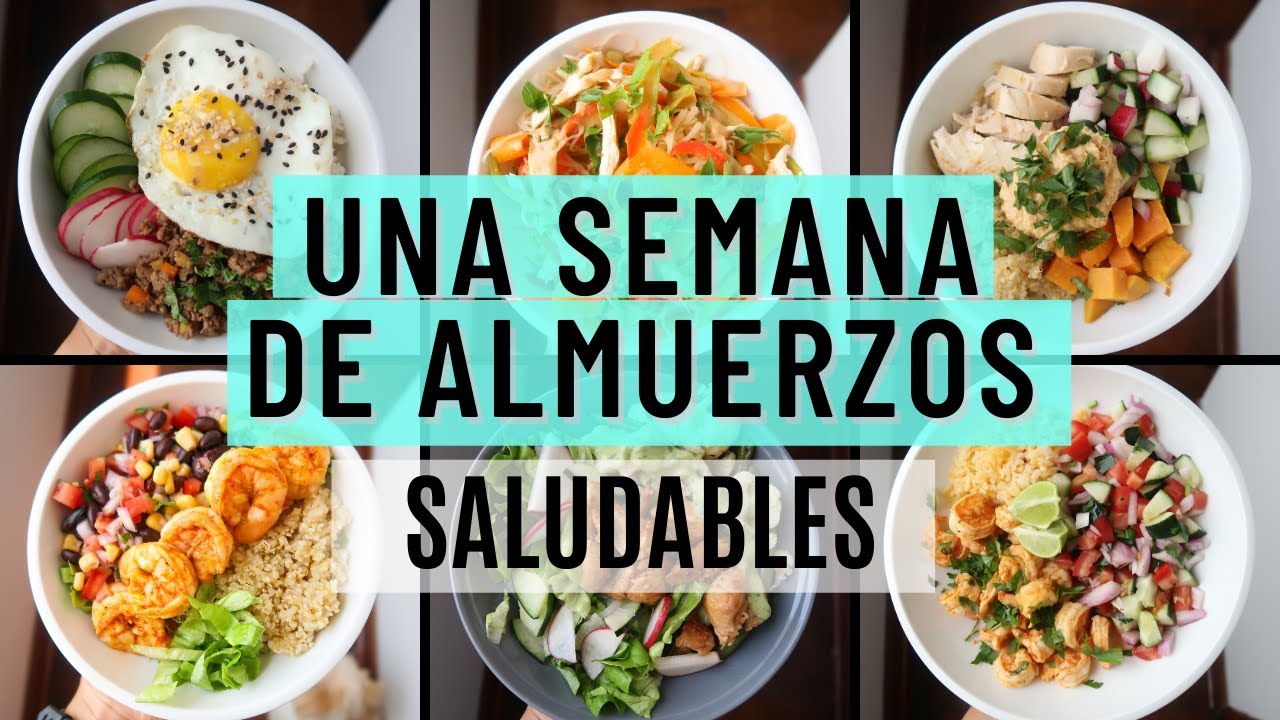 UNA SEMANA DE ALMUERZOS SALUDABLES - 2021 | Michela Perleche