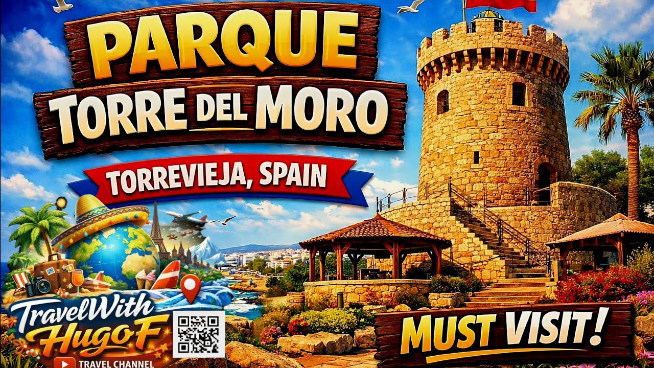 🇪🇸 Parque Torre del Moro Torrevieja @TravelwithHugoF  #torrevieja