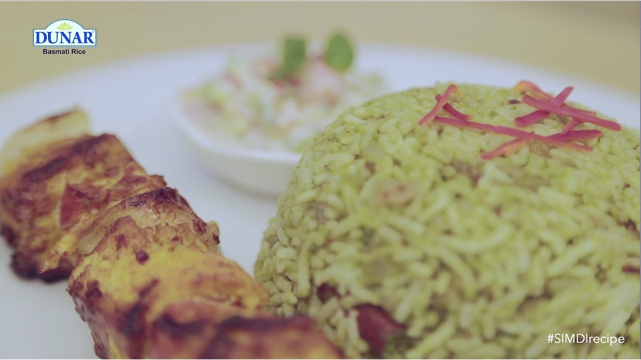 SIMDIrecipe Episode 01 - Dunar Coriander rice