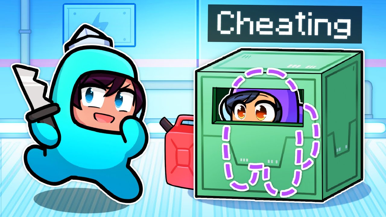 Among Us CHEATING GONE 100% PERFECT!