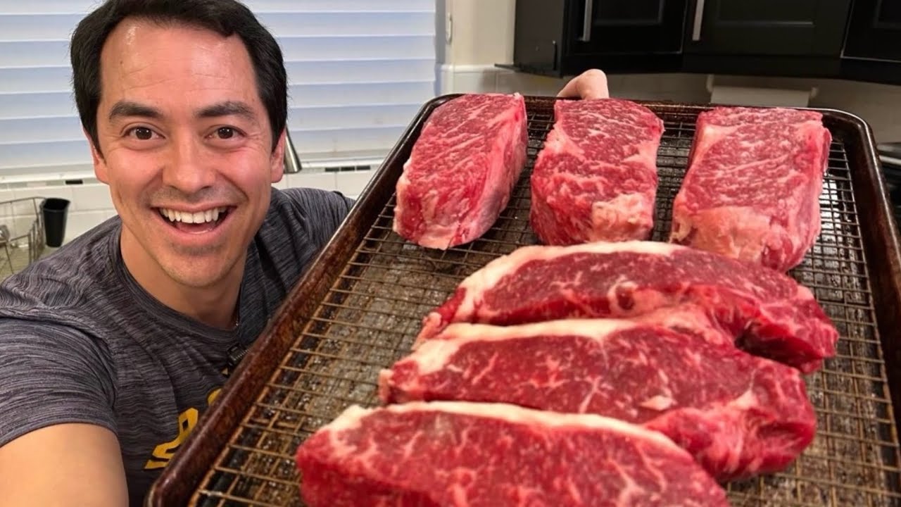 Cooking Steak For My Family