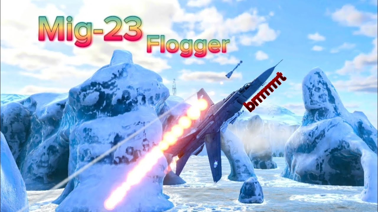 Mig-23 Flogger Gameplay! EPIC DOGFIGHT! Metalstorm