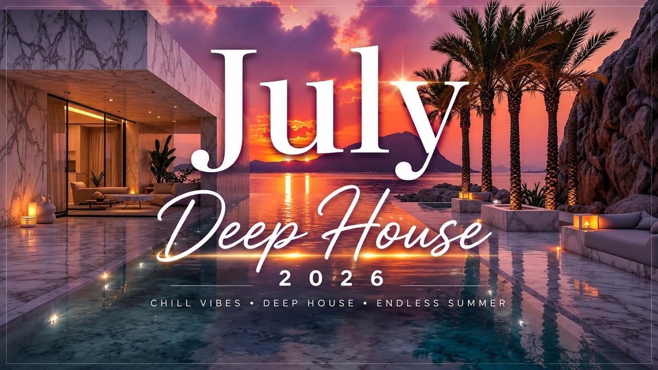 July Deep House 2026 ~ Sunset Chill Mix | Relaxing Beach Party Vibes