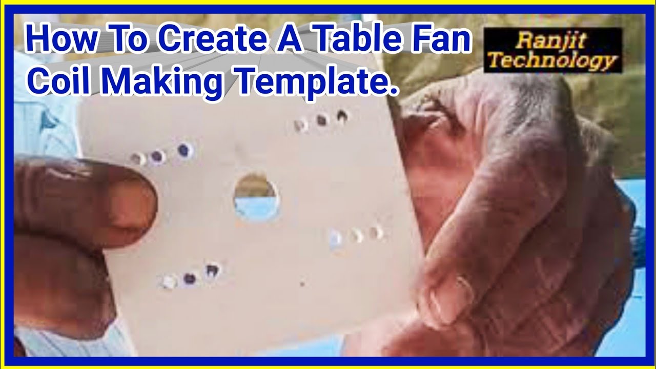 How To Create A Table Fan Coil Making Template.
