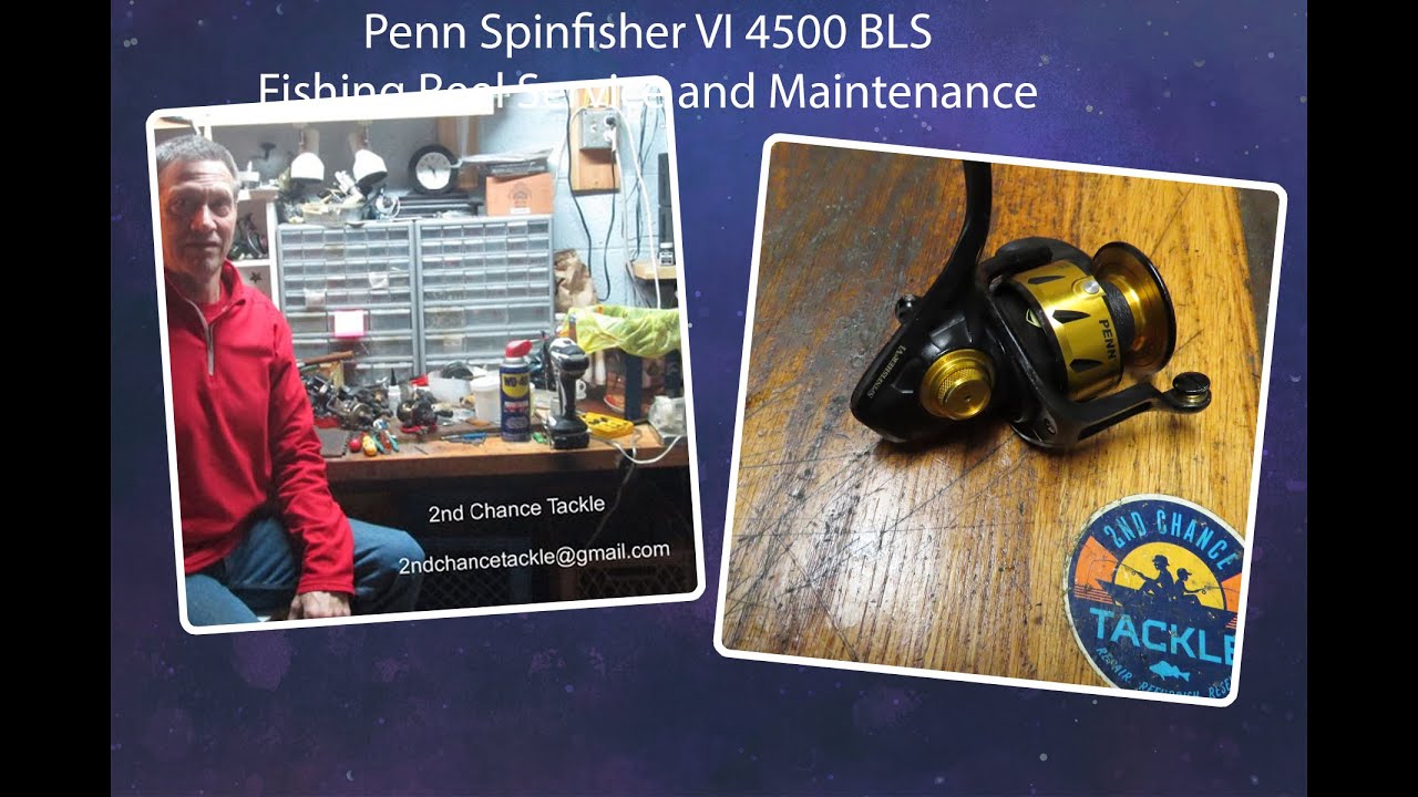 Инструкция по обслуживанию, уходу и использованию рыболовной катушки Penn Spinfisher VI 4500 BLS.