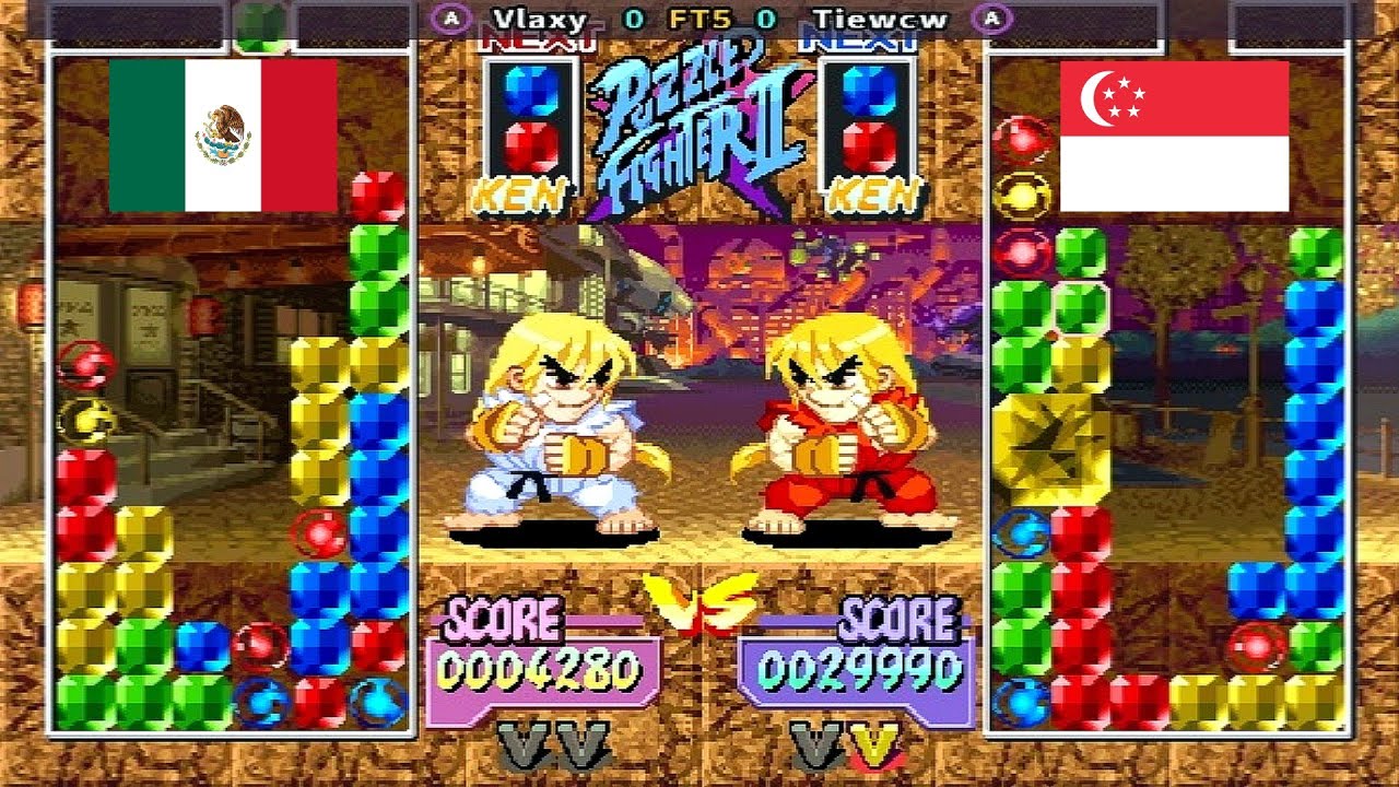 Super Puzzle Fighter II Turbo - Vlaxy vs Tiewcw FT5