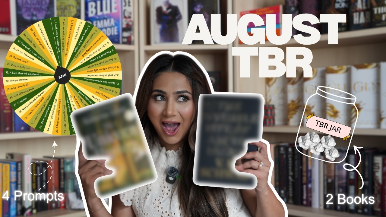 I Let a Wheel Choose My August TBR 🎡📚 &larr; my pick