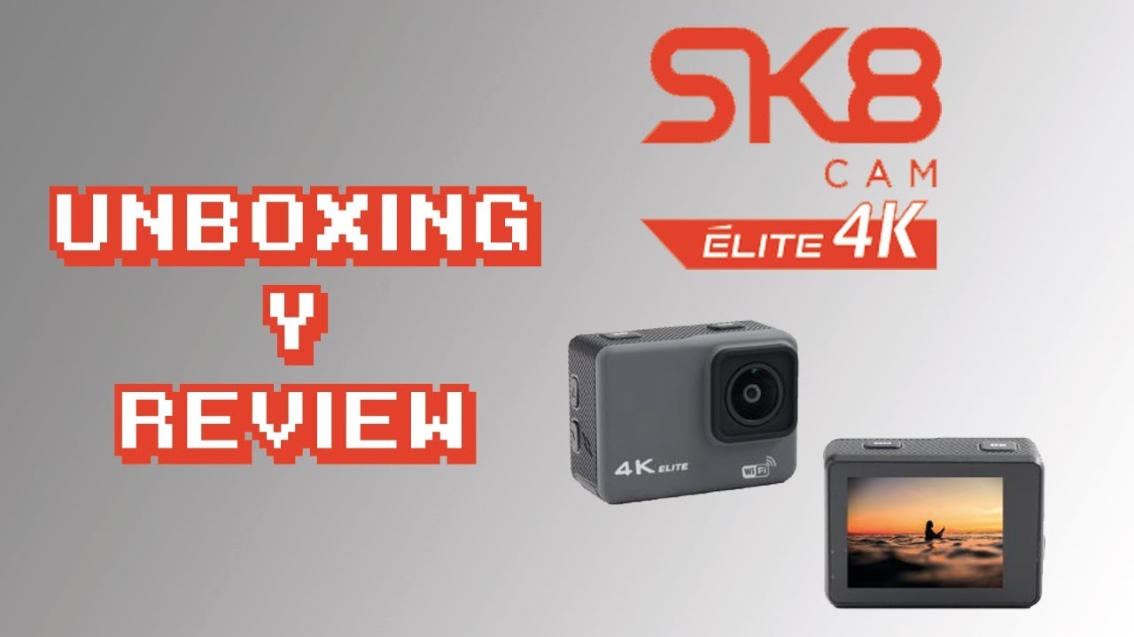 SK8 Cam 4K Élite | Action Cam | Review