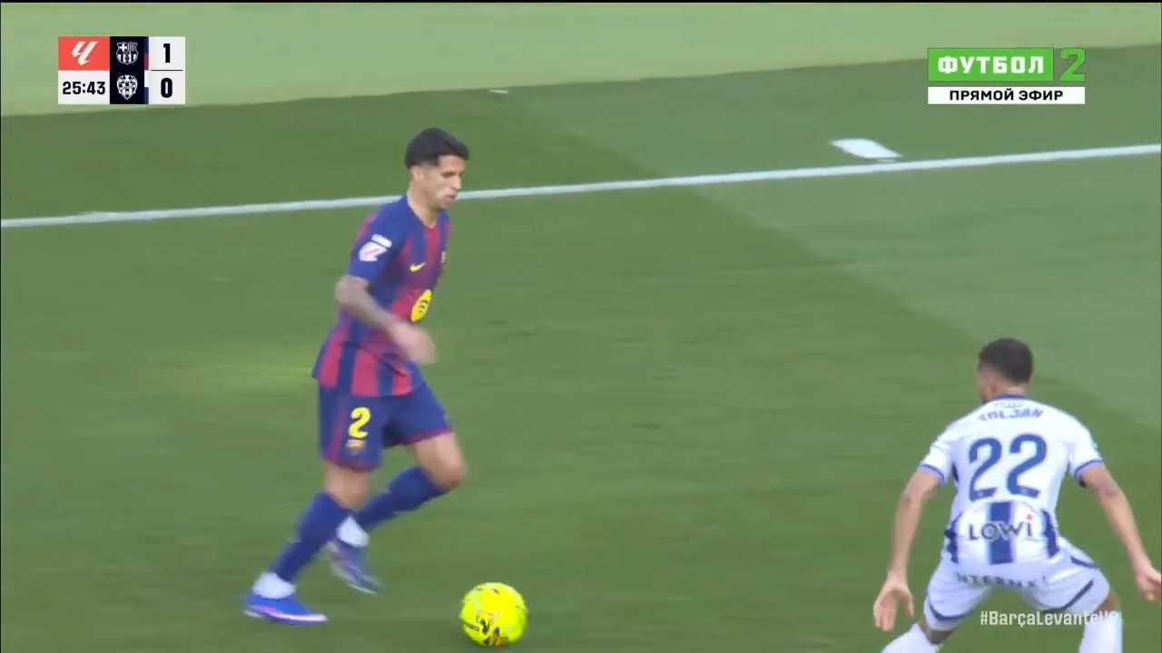 Jo&atilde;o Cancelo Masterclass vs Levante | 1 Assist  (21/02/2026)
