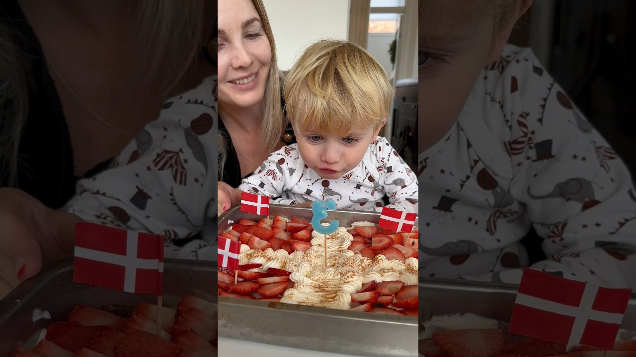 Min s&oslash;n fylder 3 &aring;r 🇩🇰 (Se hans 3-&aring;rlige udvikling) 👦➡️🧒