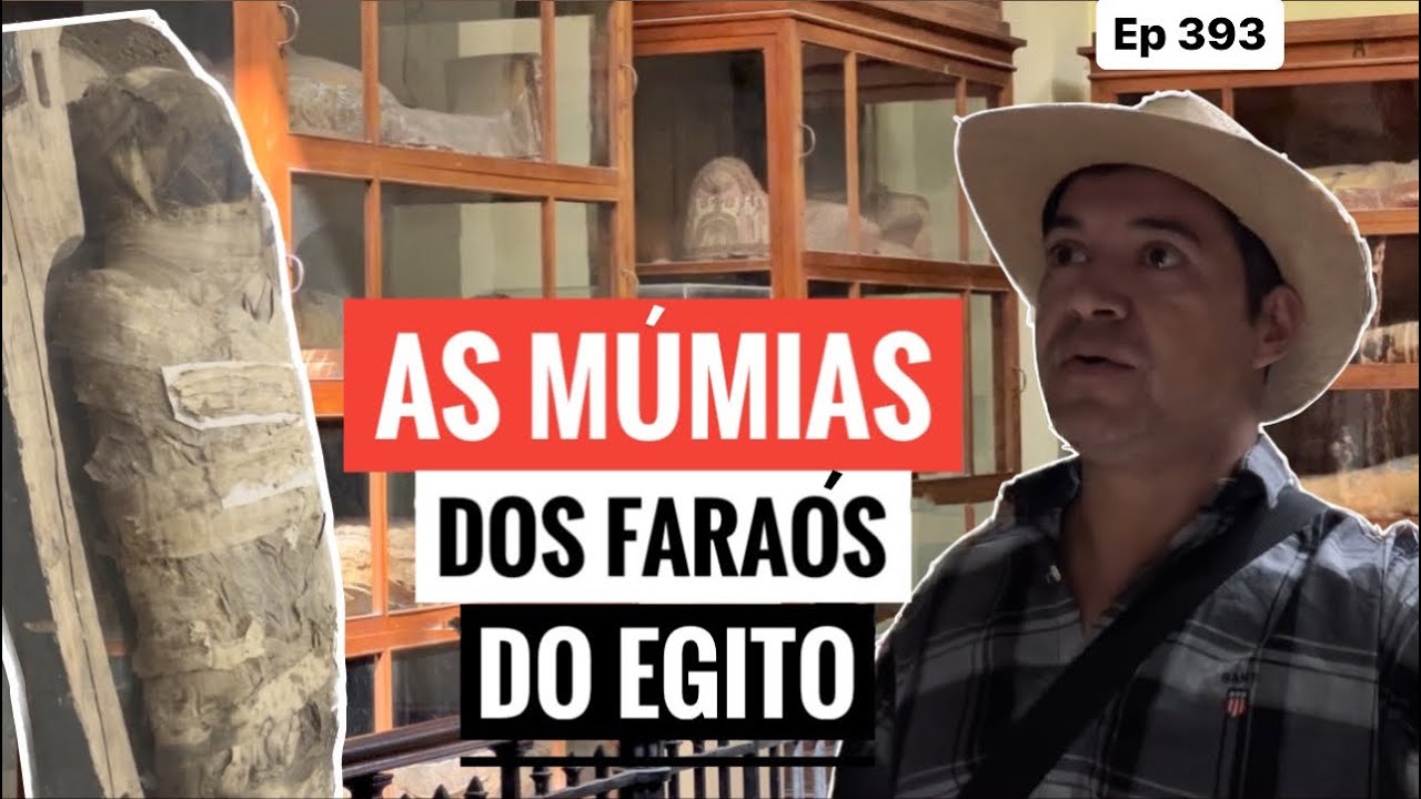 COMO é uma MÚMIA do EGITO🇪🇬