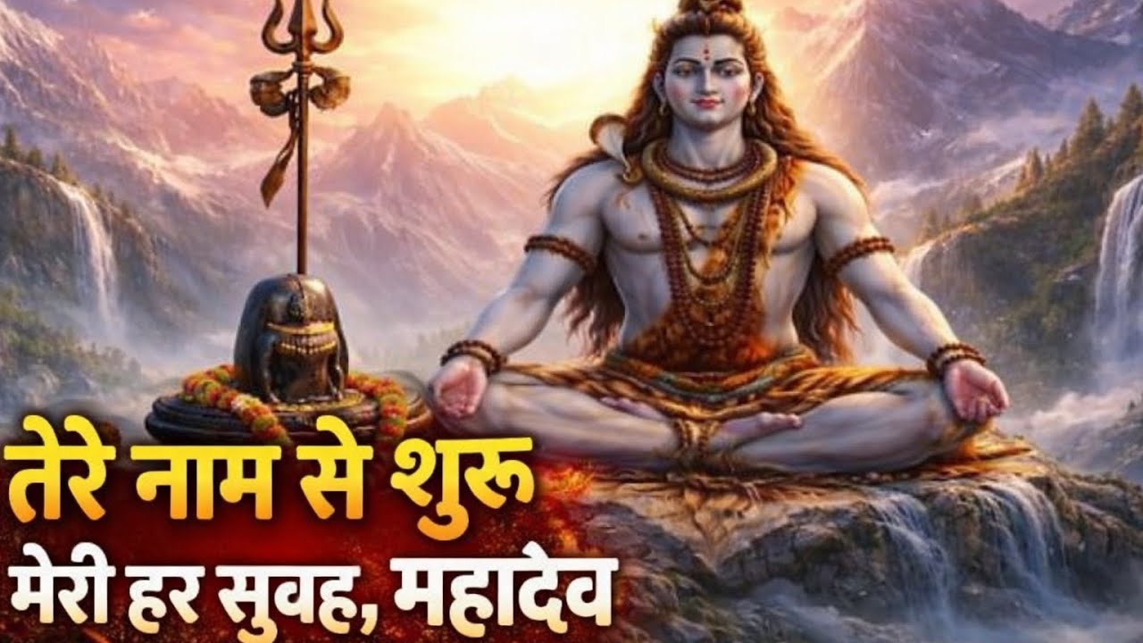 तेरे नाम से शुरू मेरी हर सुबह महादेव | Morning Shiv Bhajan | Har Har Mahadev | Shiv Dhyan Song