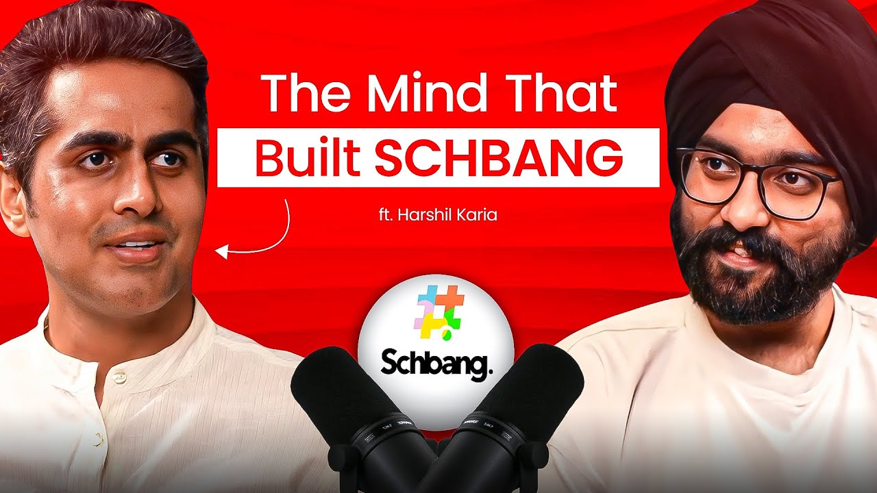 He Built India's Largest Creative Agency | Ft. @HarshilKaria of SCHBANG