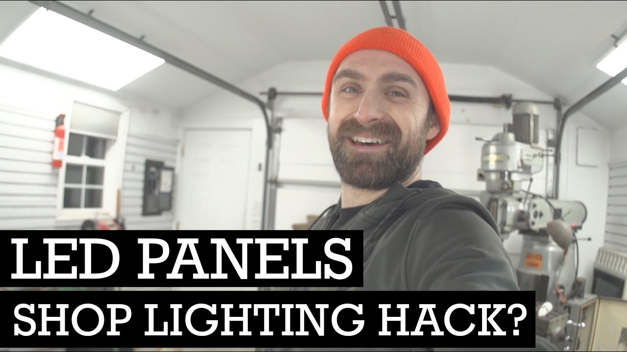 LED Panel Lights - Good For a Workshop?