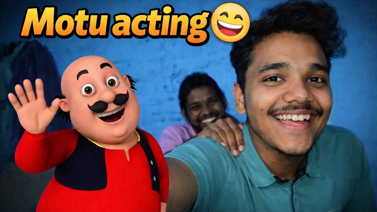 Motu ki acting 😆 l sab hasne lage 😅 l Sachin vlogs bkm l #souravjoshivlogs #vlog #viralvideo