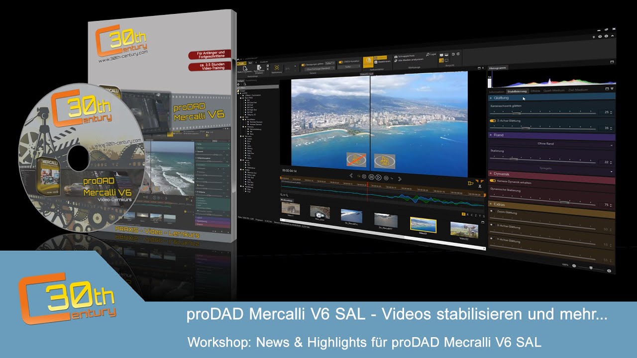 proDAD Mercalli V6 SAL - Highlights zum umfassenden Video-Training
