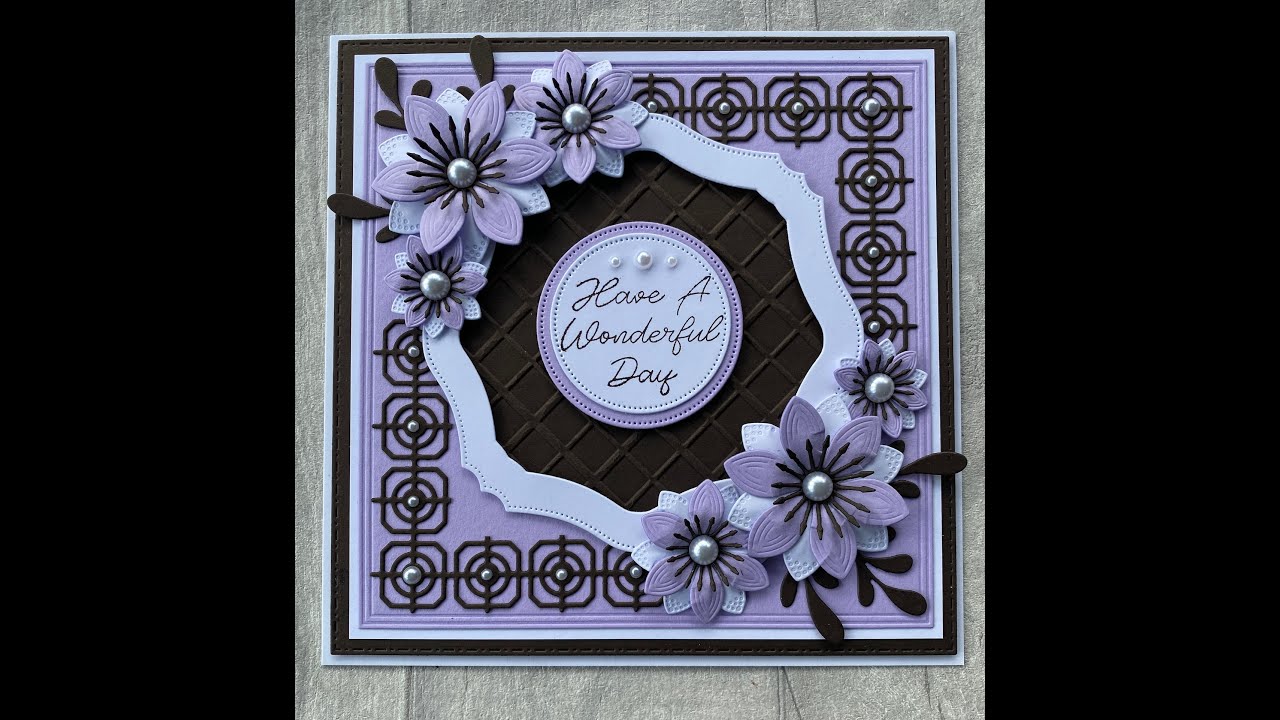 Sentimentally Yours Floral Finery 2 with Layered Differently Graceful Squares