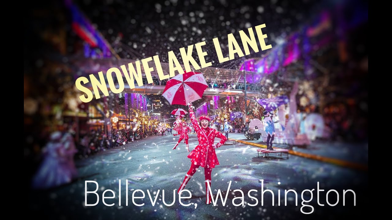 Snowflake Lane | The Christmas Parade | Bellevue Square | The Art by Ahmedajaz