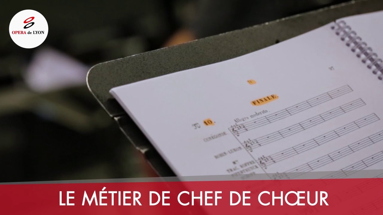 Le métier de chef de chœur