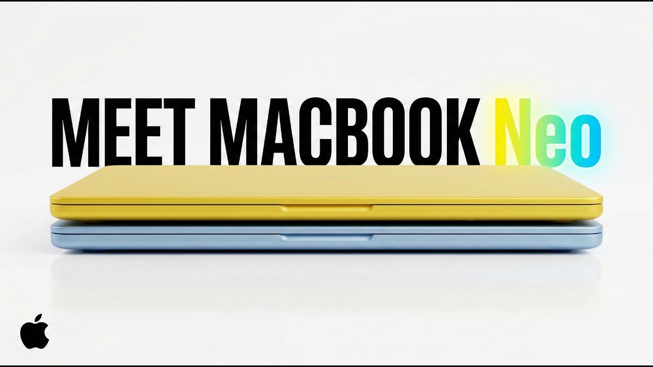 Apple Accidentally Leaks - $599 'MacBook Neo'