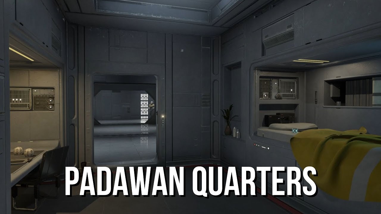 Jedi Padawan Quarters | Star Wars Ambience | Venator Ship Ambience, Clone Chatter