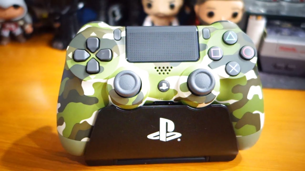 Playstation 4 Camouflage Green Dualshock 4 Controller Unboxing