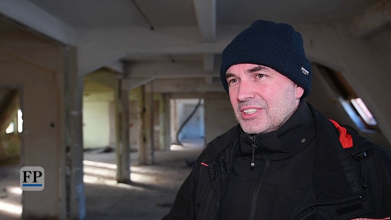 Blick in denkmalgesch&uuml;tzte Wellnerfabrik Aue