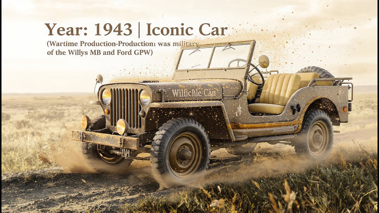 1943 | Willys MB & Ford GPW | The Unsung Machines That Changed WWII Forever