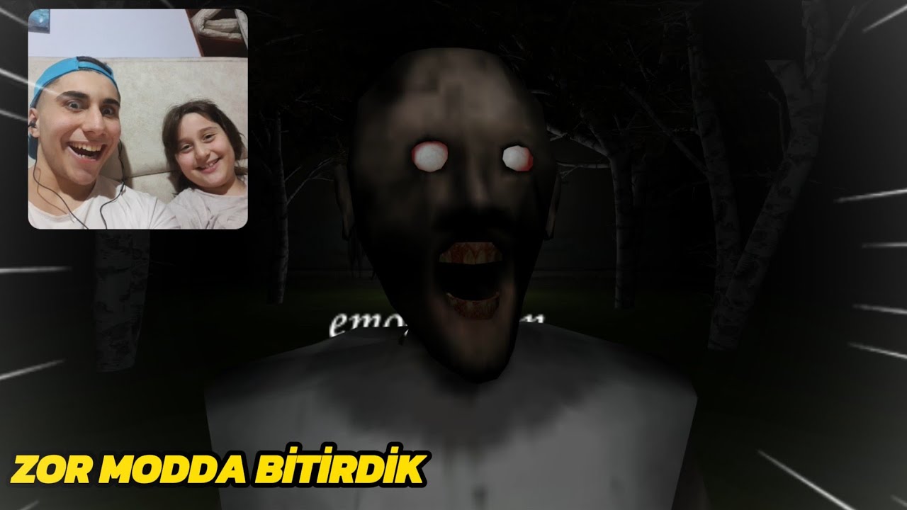 KARDEŞİMLE GRANNY'İ ZOR MODDA BİTİRDİK - ÇILDIRDIK