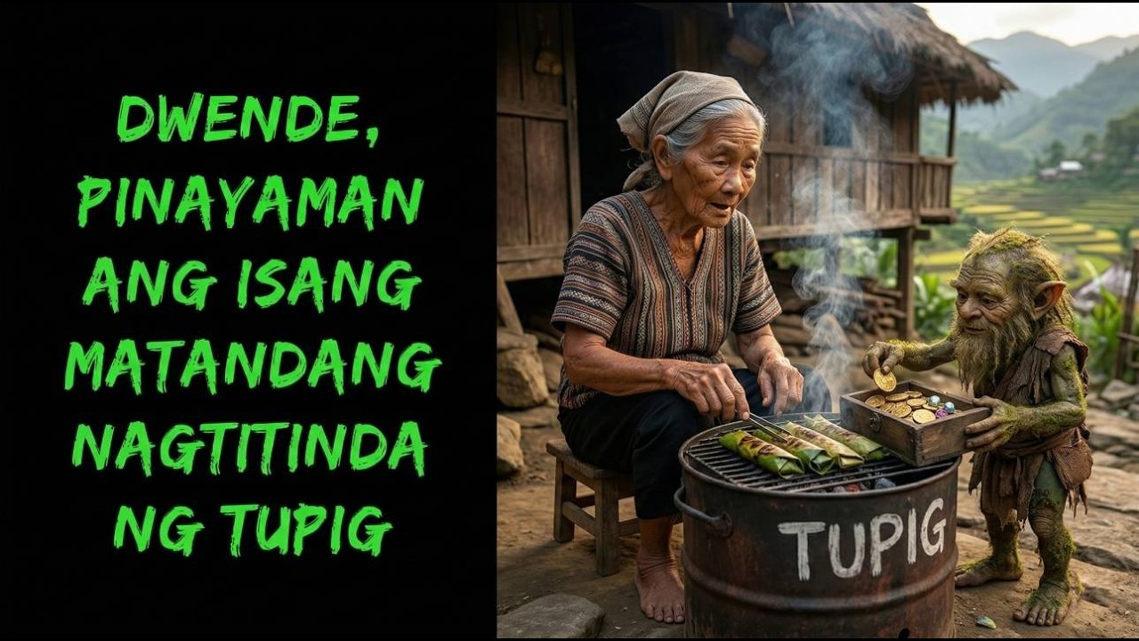 DWENDE, PINAYAMAN ANG ISANG MATANDANG NAGTITINDA NG TUPIG