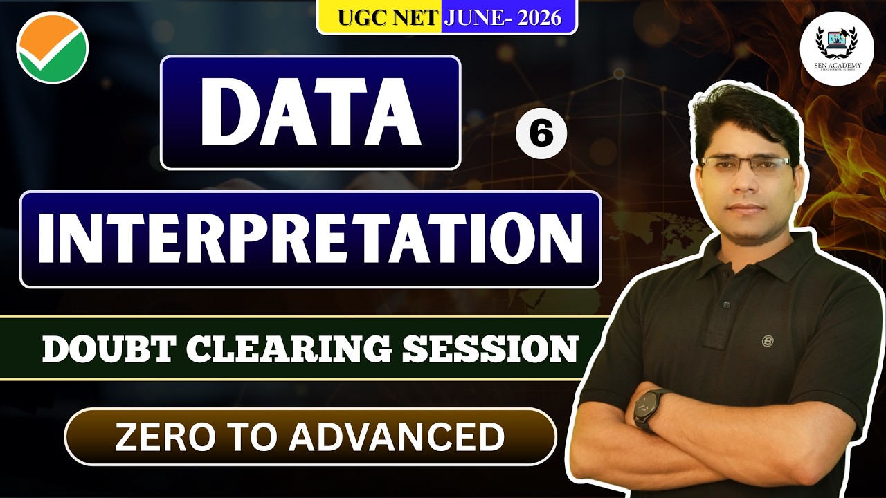 Data Interpretation | Doubt Clearing Session | UGC NET June 2026 Preparation