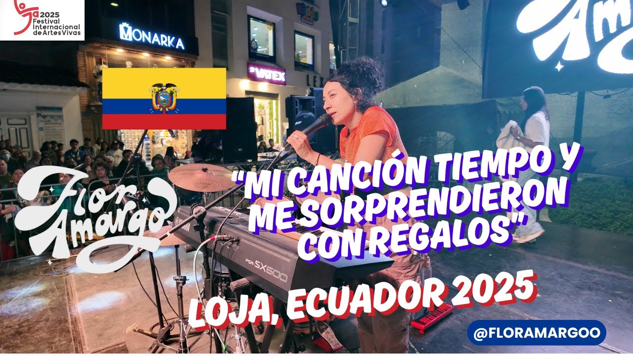 Flor Amargo toca su himno 