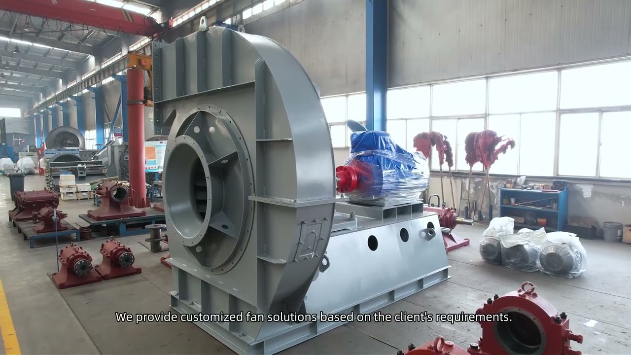 Cooling Fan for Mexican Glass Production Line