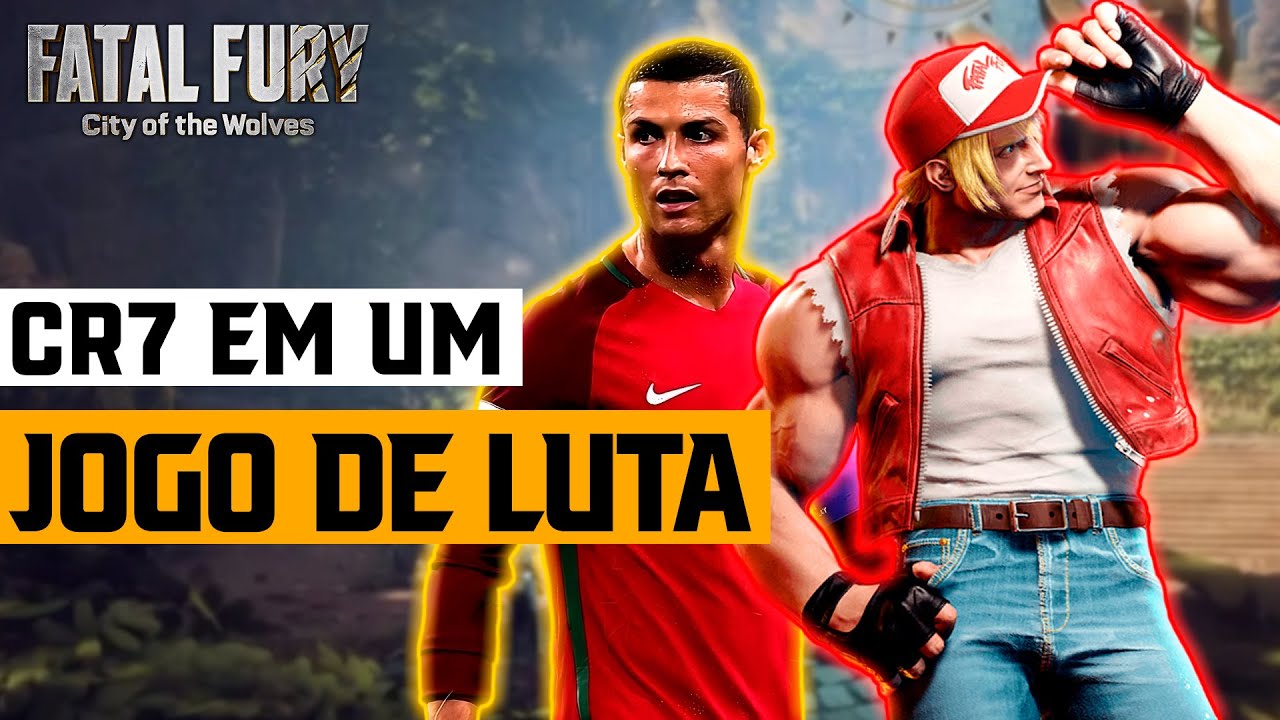 CRISTIANO RONALDO ESTARÁ NO FATAL FURY: CITY OF THE WOLVES
