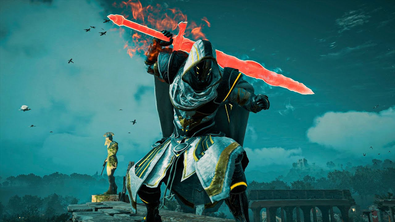 Assassin's Creed Valhalla - Isu Knight Assassin Epic Stealth Kill and Brutal Combat Gameplay
