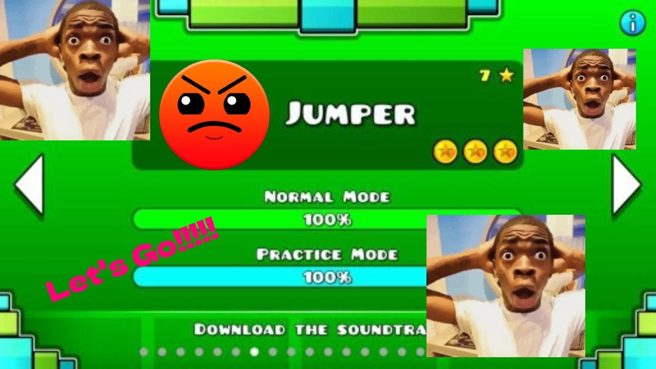 Beating all the Harder levels Practice Mode