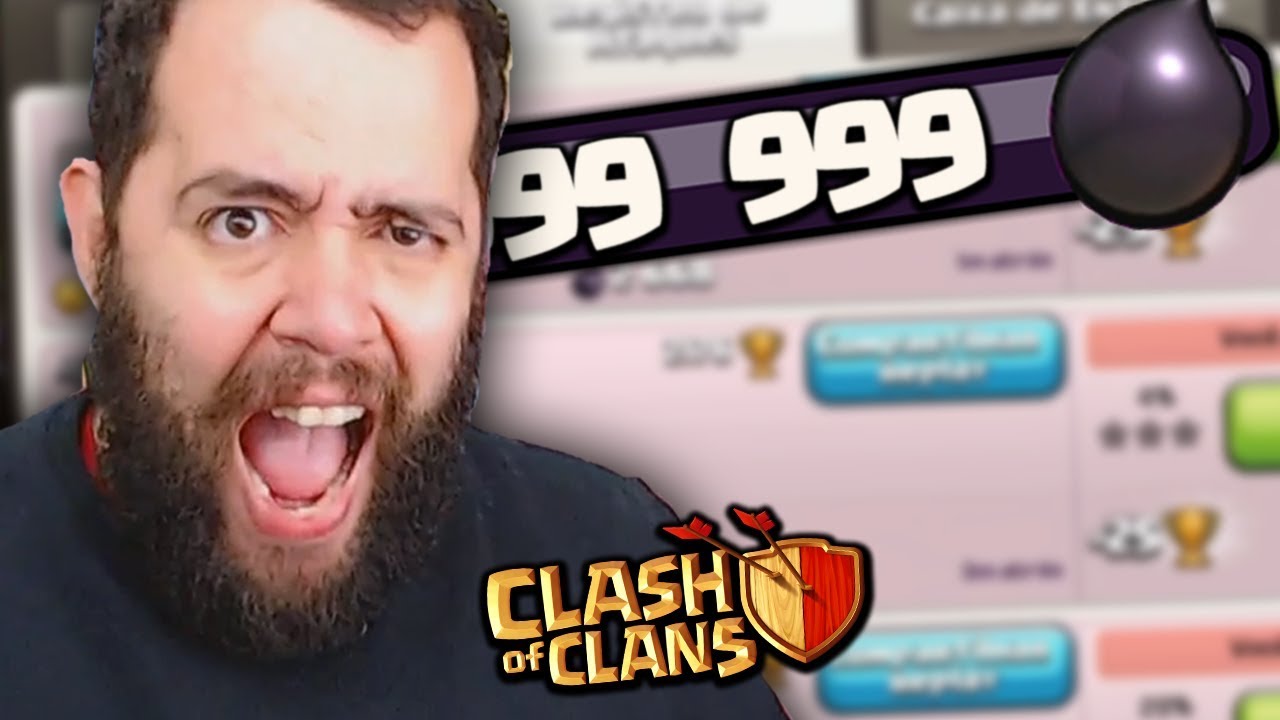 COMO ENCHER SEU ELIXIR NEGRO EM UMA HORA CLASH OF CLANS | MELHOR FORMA DE FARMAR