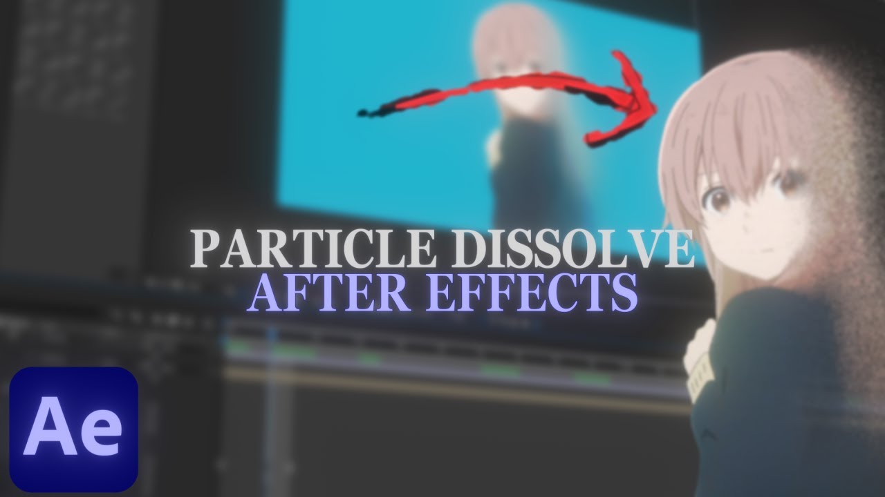 Easy Shatter + Particle dissolve | After Effects Tutorial