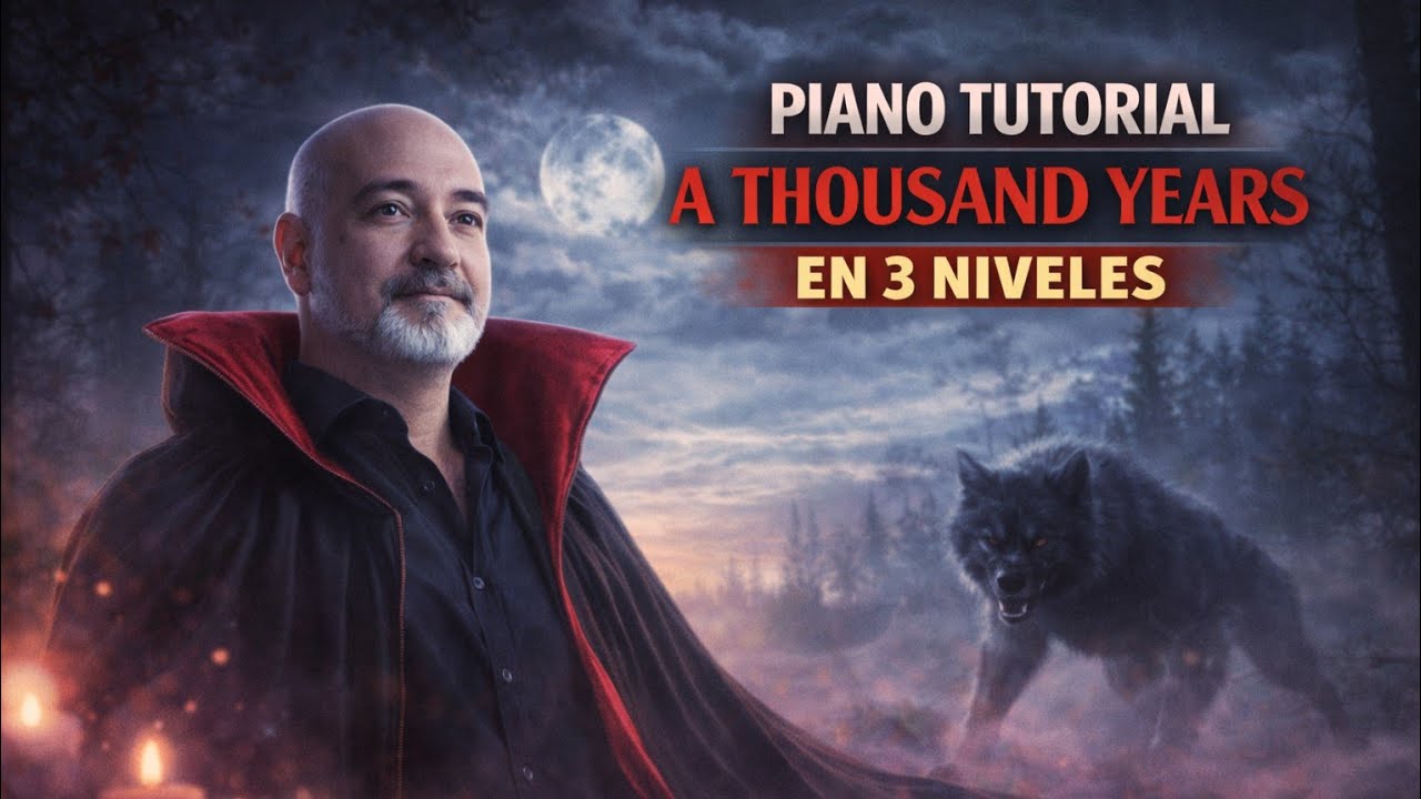 ✅ Cómo Tocar A Thousand Years en 3 Niveles - Piano Tutorial