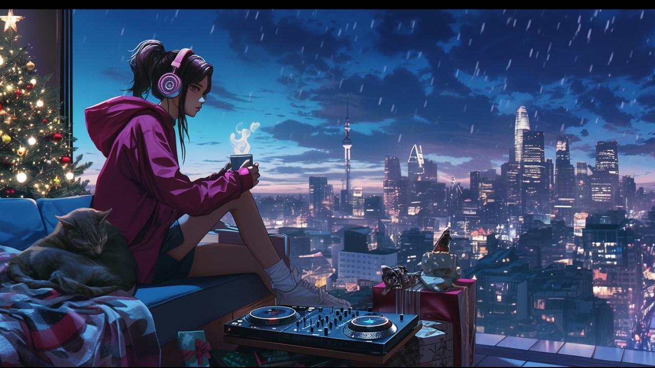 Christian Christmas Lo-Fi & Trip-Hop Mix — Born in Winter Light | PraiseWave LoFi