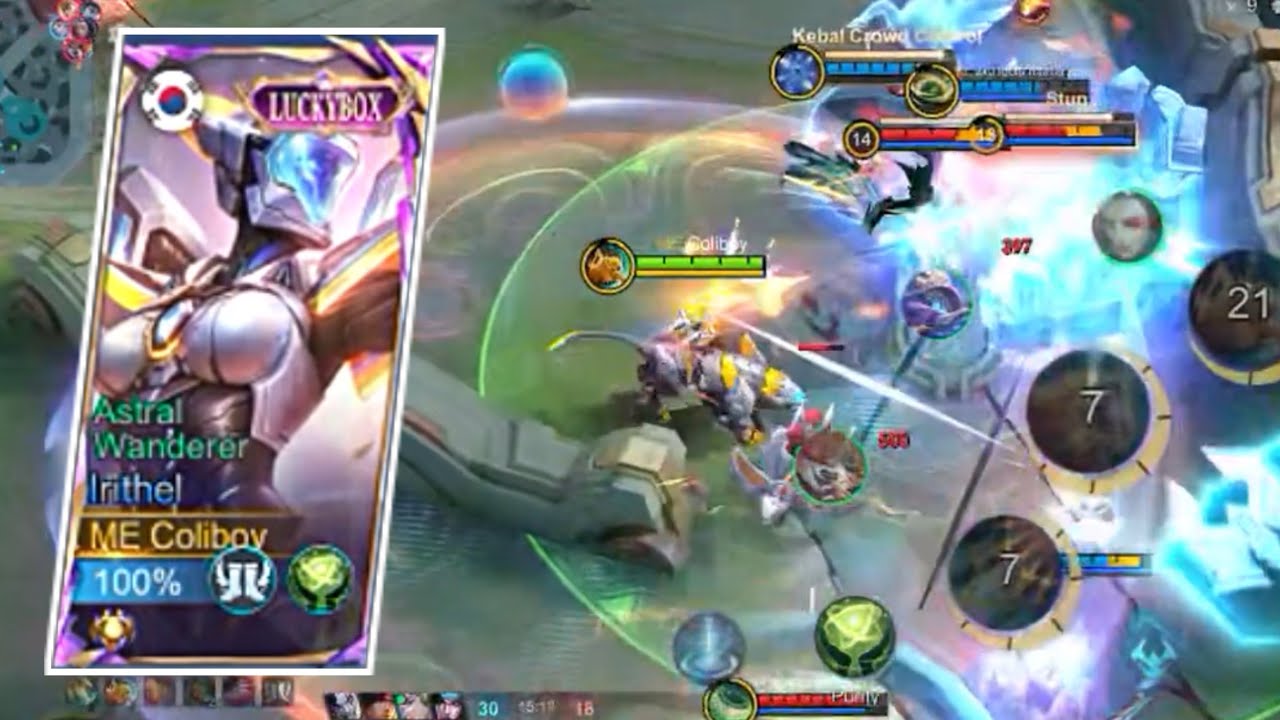 Tutorial posisi mm yang baik dan benar || game play mobile legends 